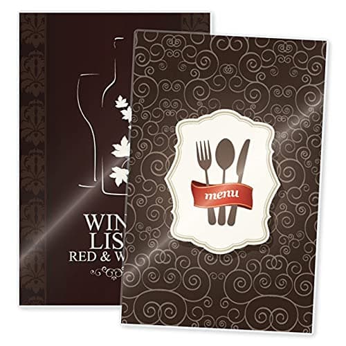 TruLam Laminating Pouches - Mini Menu Size - 11-1/4-Inch by 17-1/4-Inch - 10 Mil Thickness - 50 Per Box - Compatible with Most Pouch Laminating Machines