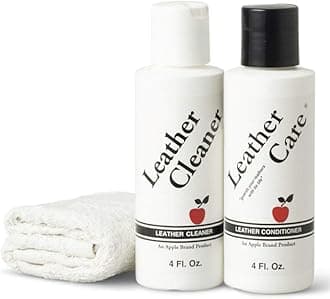 Apple Brand Leather Cleaner & Conditioner Kit - Safe On