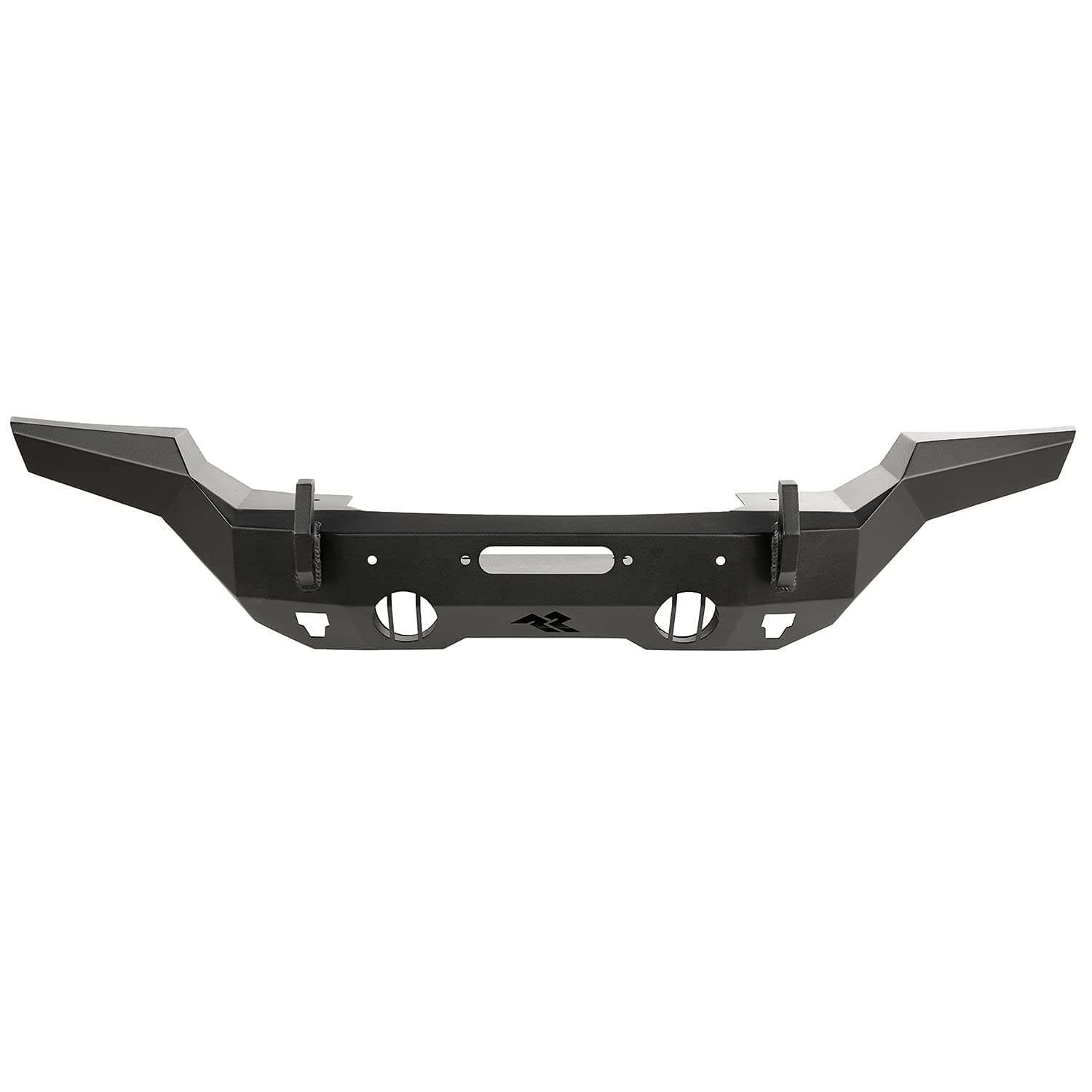 Rugged Ridge HD Bumper, Front for Jeep Wrangler/Gladiator | Full-Width, Steel, Black | 11540.31 | Fits 2007-2025 Jeep Wrangler JK/JL; 2020-2025 Jeep Gladiator JT