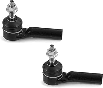2pcs Tie Rod End Set 3-Door 4-Door V6 for Ford for Freestar 3.9L/4.2L 2004-2007 Bolts Outer 46A1157A ES80991 204-6780