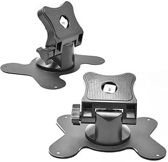 2 Pack Car Monitor Mount Stand Bracket Holder for 7 9 Inch TFT LCD Display Screen 1/4-20 Thread Rear View Desktop Dashboard Install Vehicle Cam Dash Sticky Holder Backup Camera System