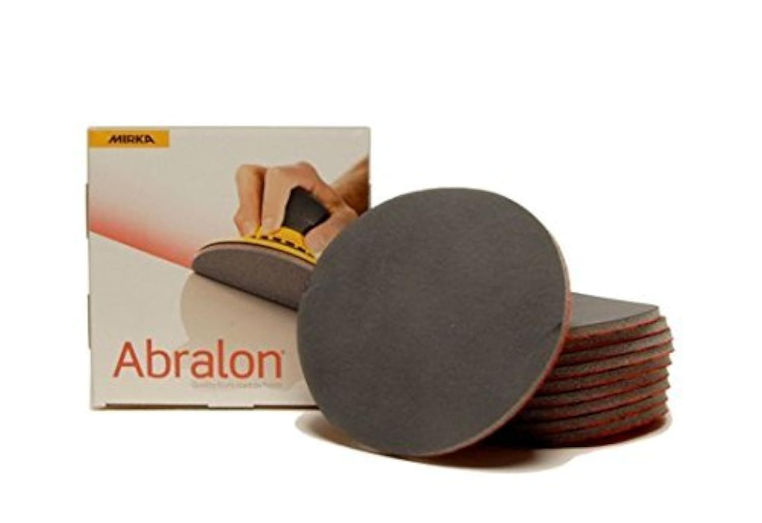 Abralon 6 Inch 3000 Grit Sanding Discs, 10 per box