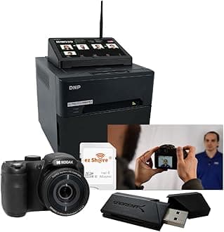 DNPID Photo Printer System with Pixpro Camera and Wireless LCD Console