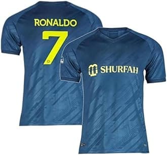 AL Nasser Jersey Football Club Team Ronaldo Jersey 2024/25 for Boys and Men