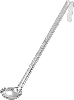 One Piece Stainless Steel Ladle, 1/2 Ounce, 10.25"
