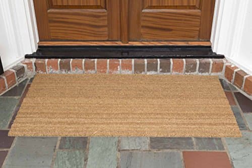24" X 48" 'Natural Tan' Coir Double Door Mat, Medium/Large