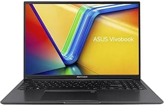 VivoBook 16 Laptop, 16” WUXGA (1920 x 1200) 16:10 Display, AMD Ryzen 5 7530U CPU, AMD Radeon™ Graphics, 8GB RAM, 512GB SSD, Fingerprint Sensor, Windows 11 Home, Indie Black, M1605YA - ES52