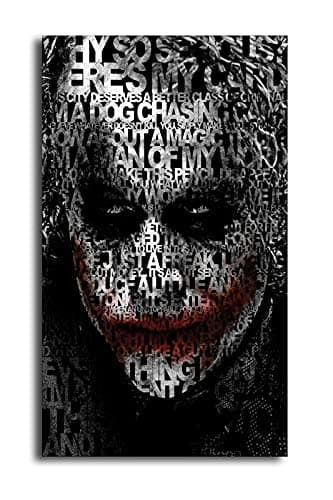 PIXELARTZ Wall Poster - Joker - Heath Ledger Poster - II