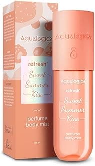 Refresh+ Sweet Summer Kiss Perfume Body Mist with Zemea and Hyaluronic Acid 150 ml|Long-Lasting Fragrance|Sweet Strawberry Fragrance|Double Duty Mist for Hair & Body|Gives Intense Hydration