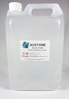 Pure Acetone Nail Polish Remover UV LED GEL Soak Off (2.5 Litre)