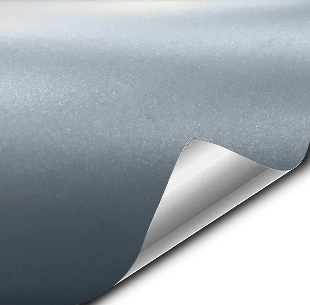 VViViD+ Matte Iridium Silver Vinyl Wrap Roll (1ft x 5ft)