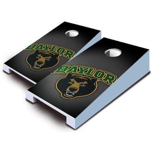 Baylor Bears Tabletop Cornhole Boards Bean Bag Tailgate Toss Game Slanted Logo Mini Miniature