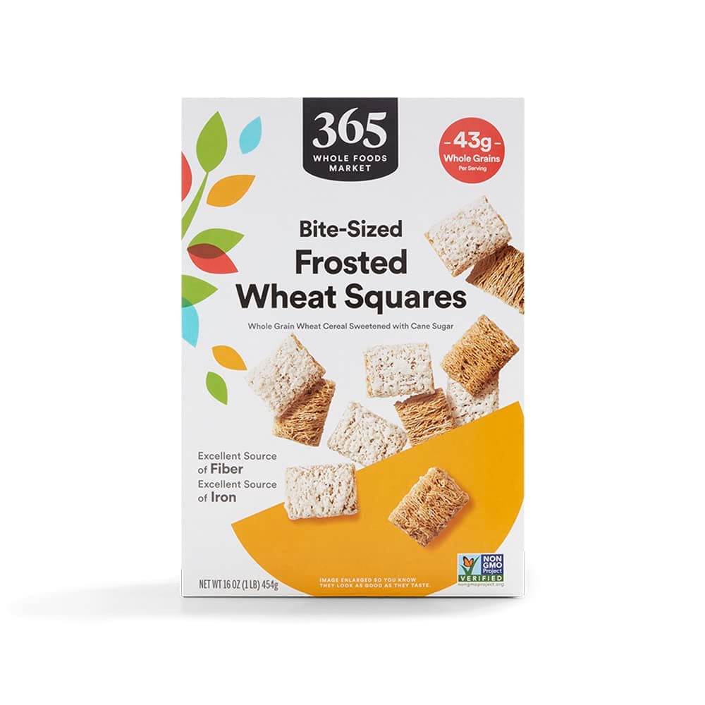 Frosted Wheat Squares Cereal, 16 Ounce