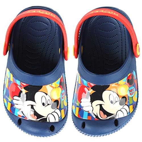 Joah Store Mickey Mouse Prism Boy's Blue EVA Sandals (Parallel Import/Generic Product)
