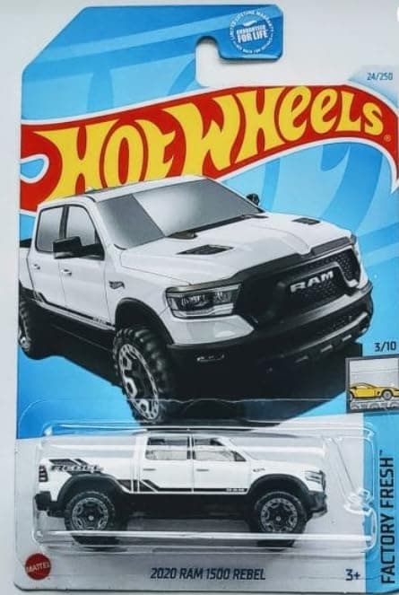 2020 Ram 1500 Rebel, Factory Fresh 3/10 White