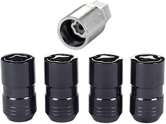 McGard Wheel Lock Nut, M14 x P1.5, M14 x 1.5, Black, Land Cruiser, Lexus Compatible, LS/LX, US Cars and More