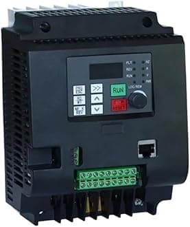 Frequency Inverter 220V to 380V 4KW Single Phase to Three Phase Inverter VFD 5hp Inverter Frequency Converter Frequenc Drive Motor Speed(1.5kw 2HP,1ph220V)