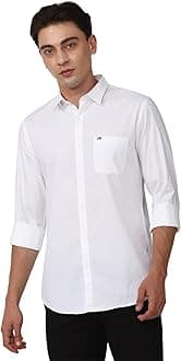 Peter England Men PCSFSSLPK84514 Shirt (pack of 1)