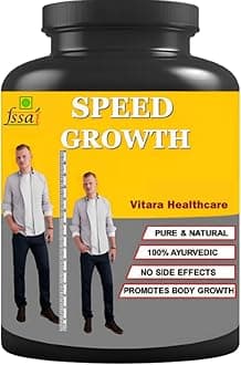 Speed Growth | Increase Body Height | Body Growth Bones | Energy Strength | Capsule | 30 No | Pack of 1