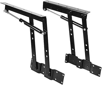 2X Up Coffee Table, Practical Top Hinges Mechanism Hardware Top Bracket Lifting Frame Furniture Spring Hinges 130N