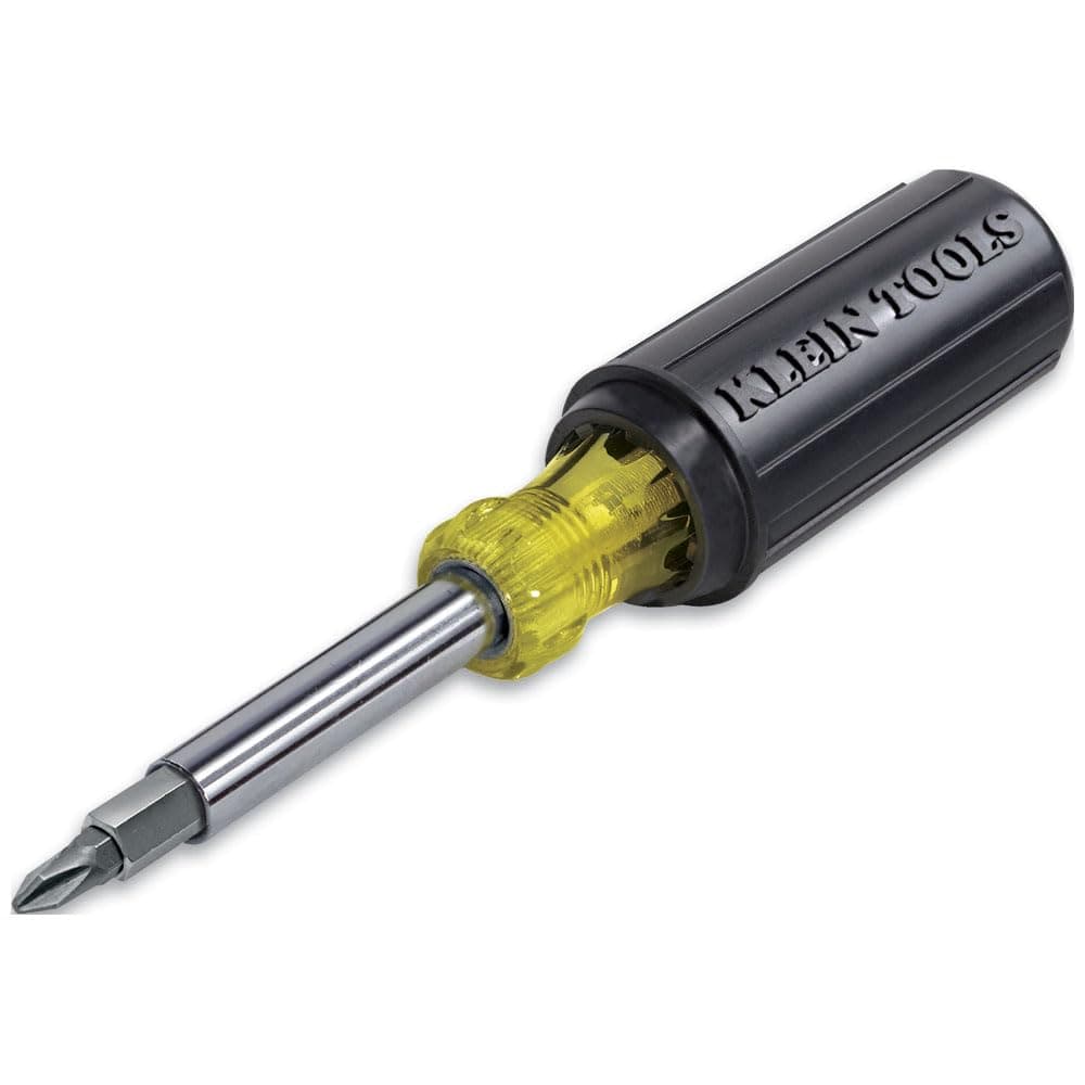Multi-Bit Screwdriver / Nut Driver, 11-in-1, Ph, Sl, Sq, TORX Bits