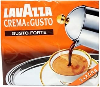 4X LAVAZZA Crema E Gusto Forte Strong Ground Italian Coffe Espresso 250g