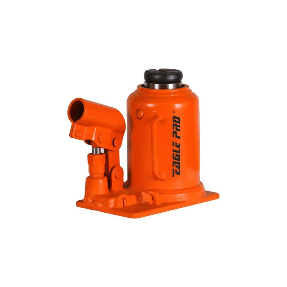 EBJ-20L Low Profile Hydraulic Bottle Jack, 7.6" Length x 7.17" Height x 5.67" Width