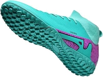 Football Boots for Boys Soccer Shoes Men's High Top Spike Microfibre Cleats Professional