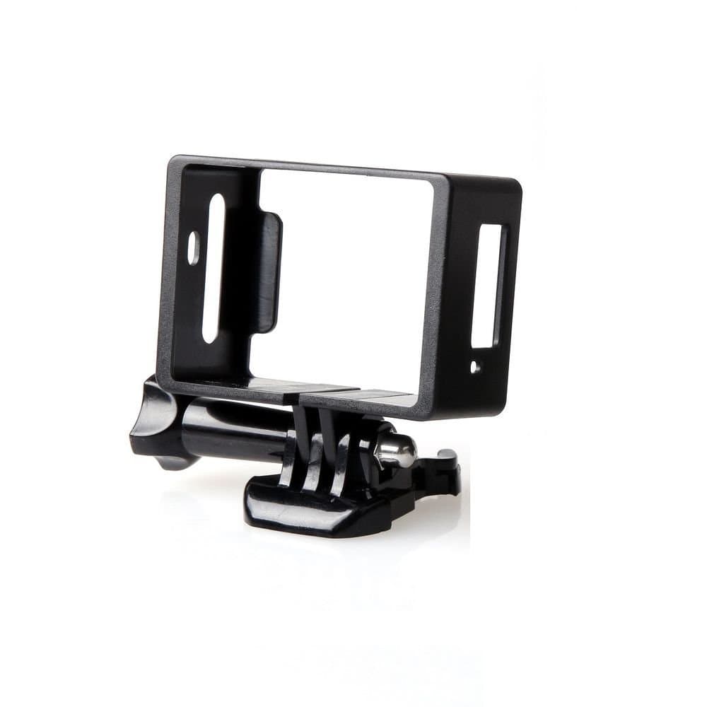 Williamcr Protective Housing Side Frame Mount for SJCAM SJ5000 and SJ5000 WiFi with Base Long Screws