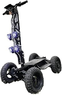 MIA 13 inch Four-Wheel Off-Road Rear Drive Dual Motor Electric Scooter Foldable Design Top Speed 70km/h, 80km Long Range, Customizable,can Install tailer/Golf Rack