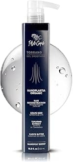 Torrano Gel Keratin Hair Treatment -Straightening in 1 Step, Formaldehyde Free-Nanoplastia Para Alisar Cabello, Keratina Organica Sin Formol Para Alisar el Pelo - Nano Keratin (500ml)