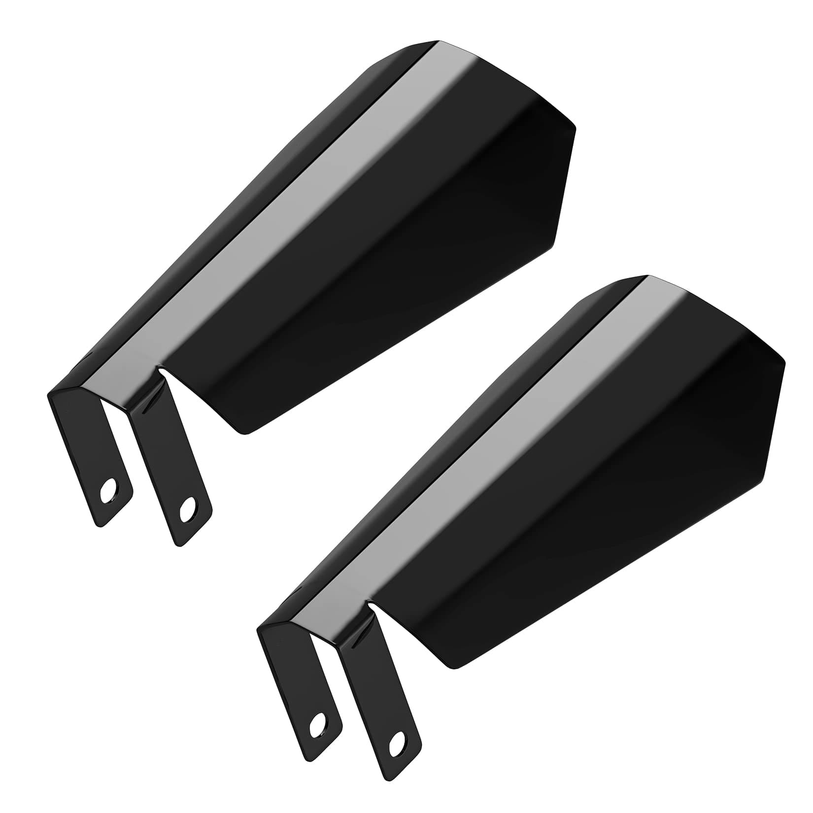 PBYMT Gloss Black Coffin Cut Handguards Hand Guards Compatible for Harley Touring Street Glide Road King Electra Glide Bagger 2014-2023 (Hydraulic Clutch Style-Large)