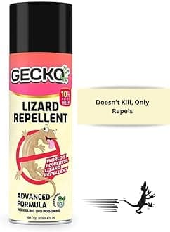 India's First Aerosol Based Lizard Repellent Spray | Completely Herbal | Eco-Friendly | Chemical-Free | Plant-based | Food-safe Ingredients| Does not Kill, Only Repel | Lizard Spray 220ml (60 days Protection) - FORMULATION 3X