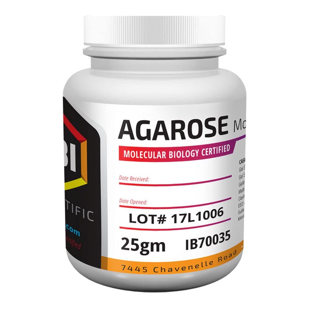 IB70035 Molecular Biology Grade Agarose, 25gm