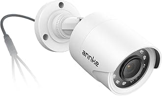 ANNKE 1080P CCTV Home Surveillance Bullet Camera, Security Camera with IP66 Weatherproof and Dustproof for Outdoor Use