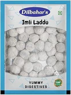 Dilbahar's Imli Laddu Big 400G Pack Of 1 | Imli Ladoo Candy | Mukhwas Mouth Fresheners | Digestive Imli Pachak Goli | Chatpati Imli Candy