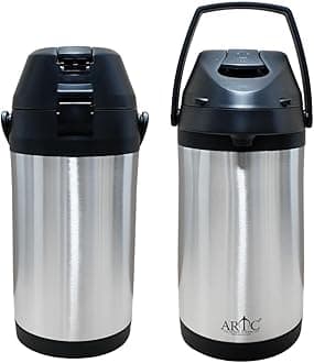 ARTC Stainless Steel Rotating Air Pot - Hot & Cold Beverage Dispenser (5L)