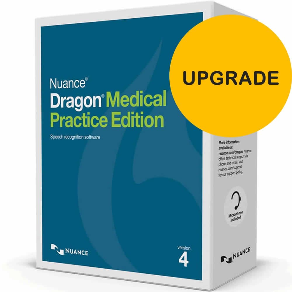 Dragon Medical Practice Edition 4 Upgrade for Windows (from Dragon Medical Practice Edition 2)