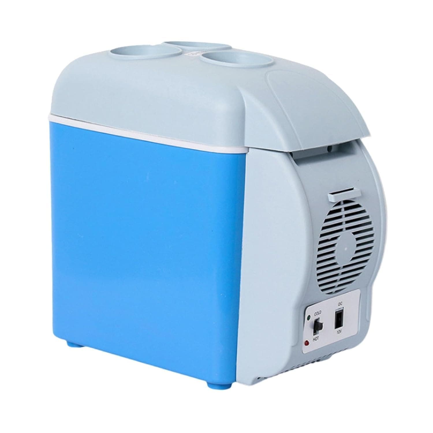Mini Refrigerator Portable Fridge 12V 7.5L Auto Mini Car Travel Fridge ABS Multi-Function Home Cooler Freezer Warmer Cooling & Warming Refrigerator