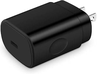 25W Samsung Super Fast Charger USB C Wall Plug Type C Charger Adapter Fast Charging Block for Samsung Galaxy A16 A17 A15 5G/S26/Watch 8 7 Ultra 6/A35/A54/S25/S24/Z Flip/Fold7/S23,iPhone17/16/15,Pixel9