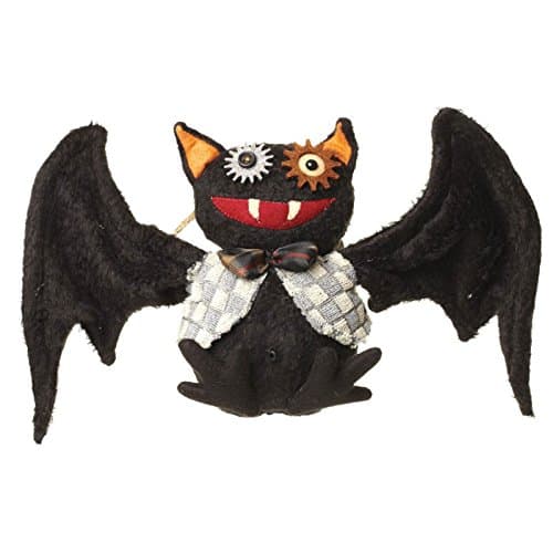 Motion Sensitive, Moving & Singing Halloween Decoration - Hanging Bat
