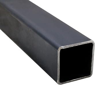 MILD Steel Square Tube Hollow Section Metal Box 50mm Width / 1m (50x50mm)