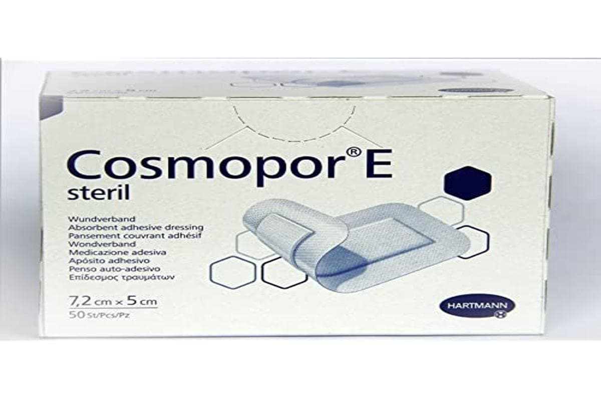 Hartmann Cosmopor E Sterile Adhesive Dressing Tape 7.2 X 5cm 50's - HTC.900870A.A