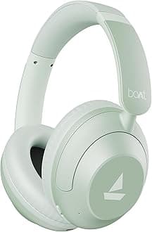 boAtNew Launch Rockerz 650 Pro, Touch/Swipe Control, Dolby Audio, 80 Hours Battery, 2 Microphones ENx, Fast Charge, App Support, Dual Pairs, Bluetooth Headphones, Wireless Headphones with