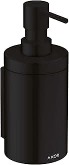Modern Bath and Kitchen Sink Soap Dispenser in Matte Black, 42810670