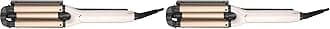 Remington 4 in 1 Adjustable Hair Waver with Pure Precision Technology Deep Waver for Multiple Styles, Cream, 1 Count (Pack of 2)