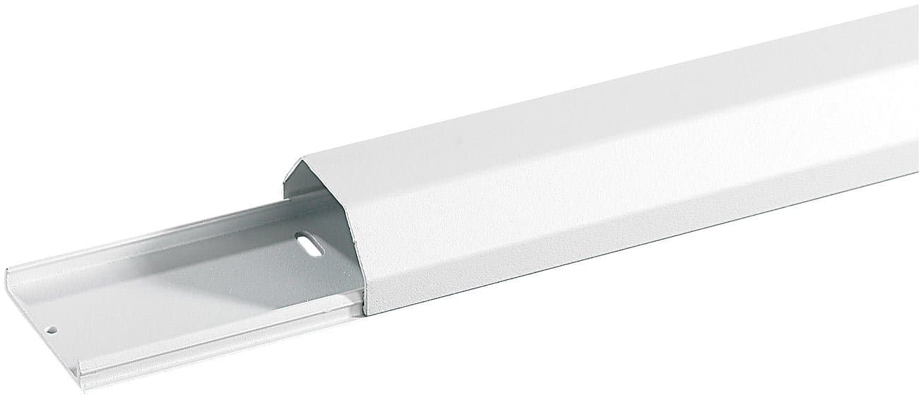 High Quality Designer Pole from Matt White Aluminium, 75 cm