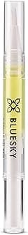Bluesky Hydrating Cuticle Oil Pen, Moisture and Soften Dry Cuticles, Hand & Nail treatment with Sweet Almond Oil, Coconut and Golden Jojoba