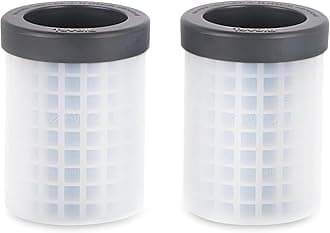 Tovolo Mini Ice Cylinder- Squeeze & Release- Set of 2, 1000422, Gray