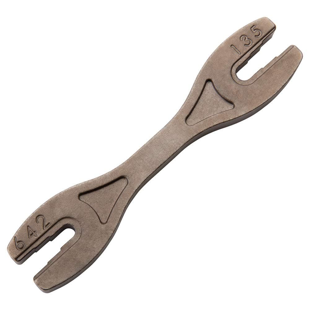 TUSK 6-Way Spoke Wrench for Motorcycle & Bicycle Wheels - Heavy Duty Steel Construction, Adjustable Design, Precision Tool for Tightening & Loosening Spokes
